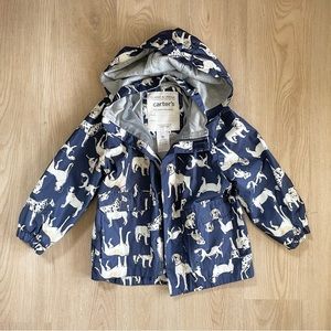 Carters Dog and Puppy Rain Jacket 4T